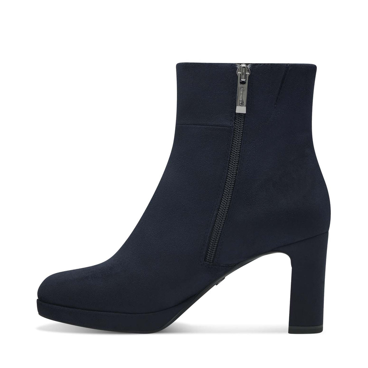 Navy fashion ankle boots uk