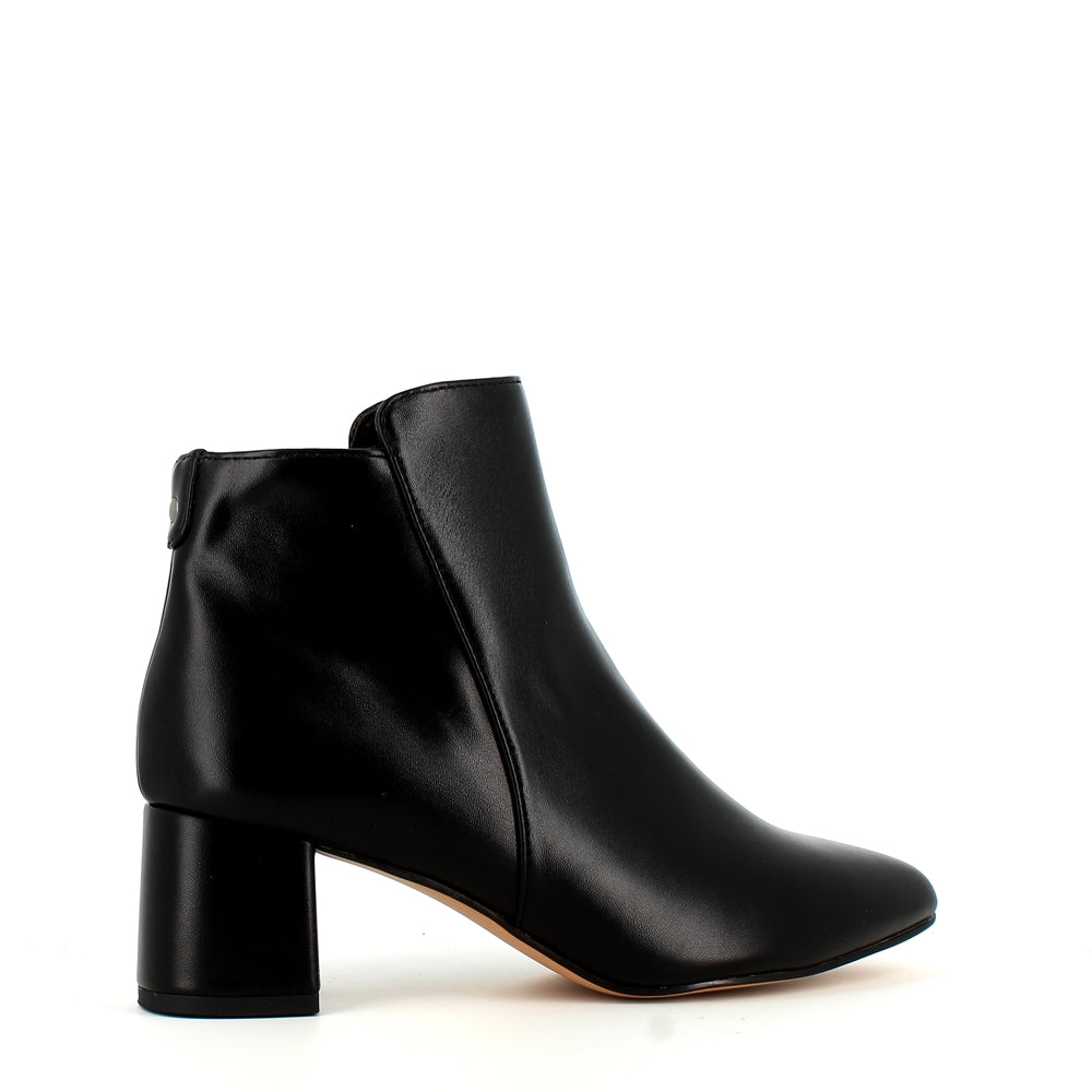 Jana Classic Ankle Boot Black Cinders Shoe Heaven