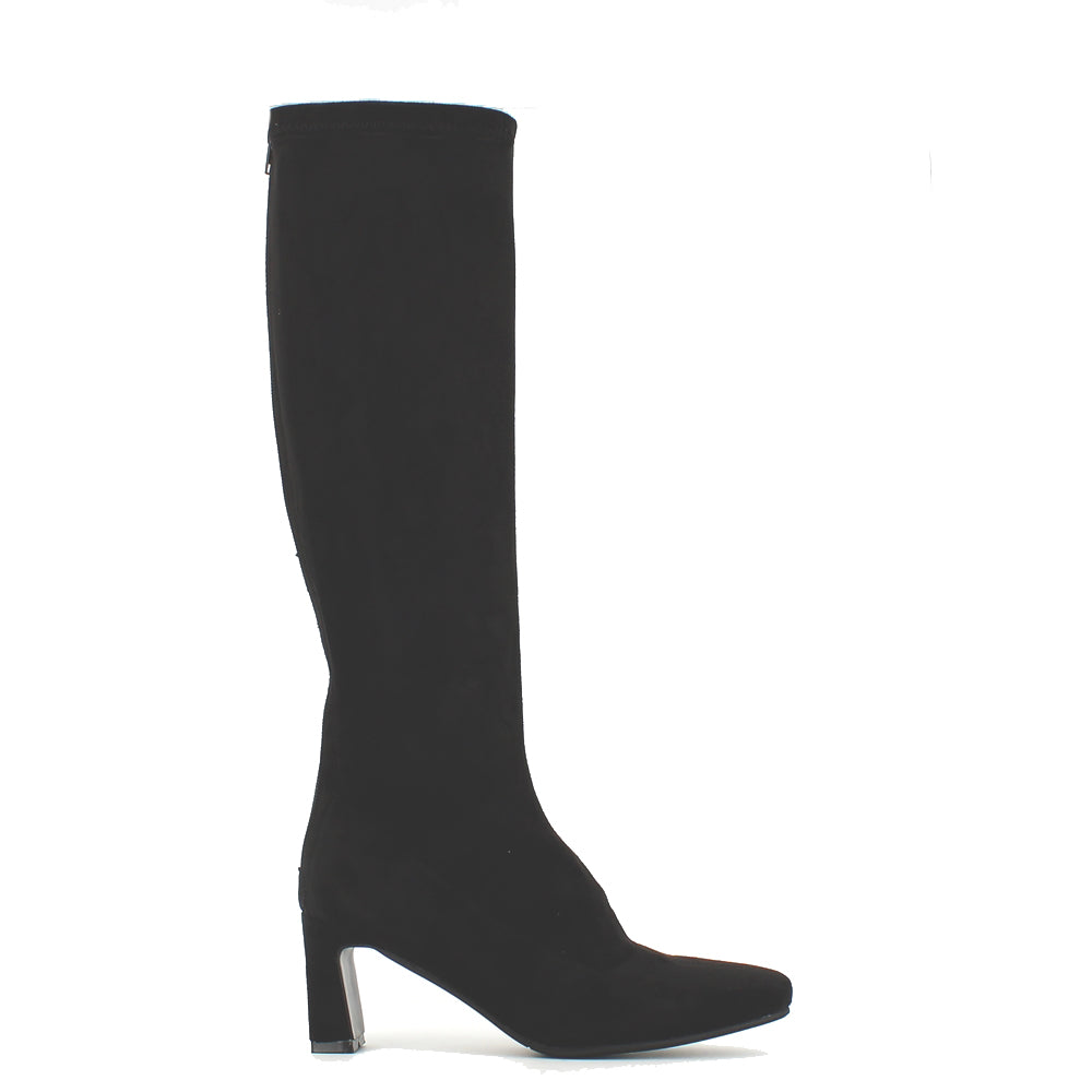 Mid knee high outlet boots