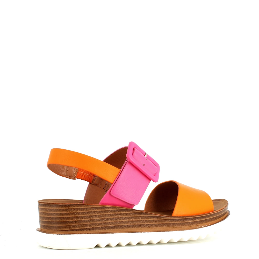 Heavenly Feet Pistachio Orange Fuchsia Cinders Shoe Heaven