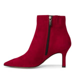 Tamaris Dressy High Heel Ankle Boot Red