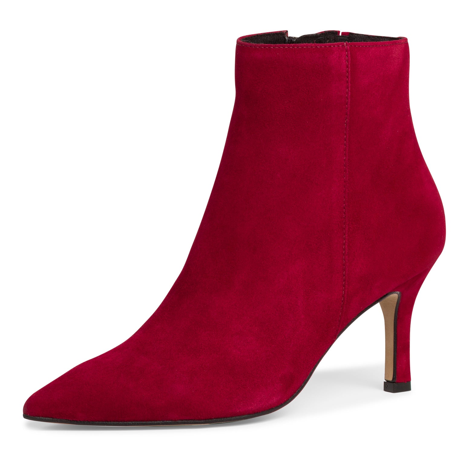 Tamaris Dressy High Heel Ankle Boot Red