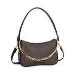 Marco Tozzi Logo Shoulder Bag Black Comb