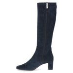 Caprice Stretch Knee High Boot Navy