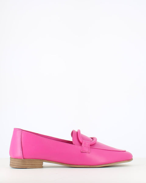 Cinders Edit Soft Leather Loafer Pink