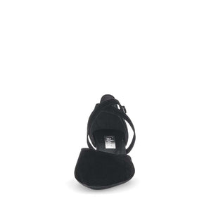 Gabor Strappy Shoe Black Suede