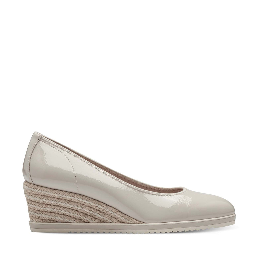 Tamaris Wedge Weave Wedge Beige