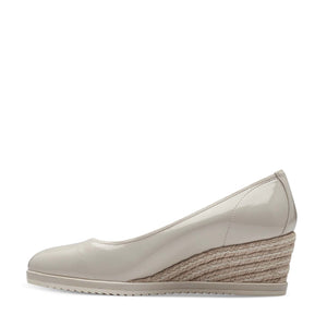 Tamaris Wedge Weave Wedge Beige