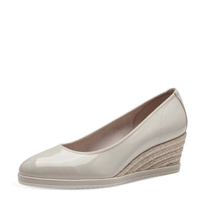 Tamaris Wedge Weave Wedge Beige