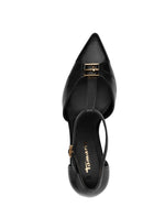 Tamaris T-Bar High Heel Black