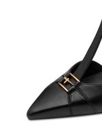 Tamaris T-Bar High Heel Black