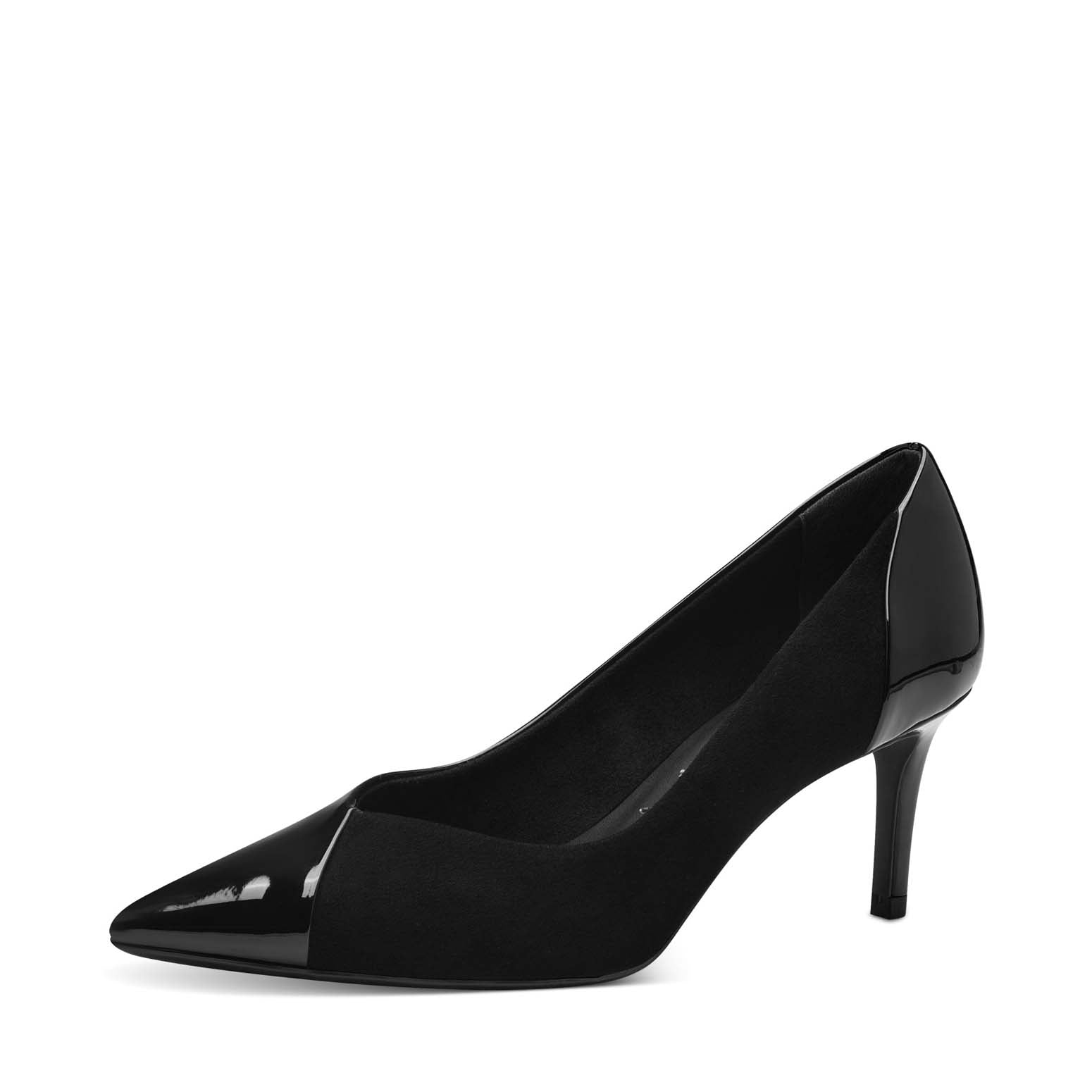 Tamaris Stiletto Court Shoe Black