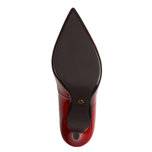 Tamaris Dressy Court Shoe Red Patent