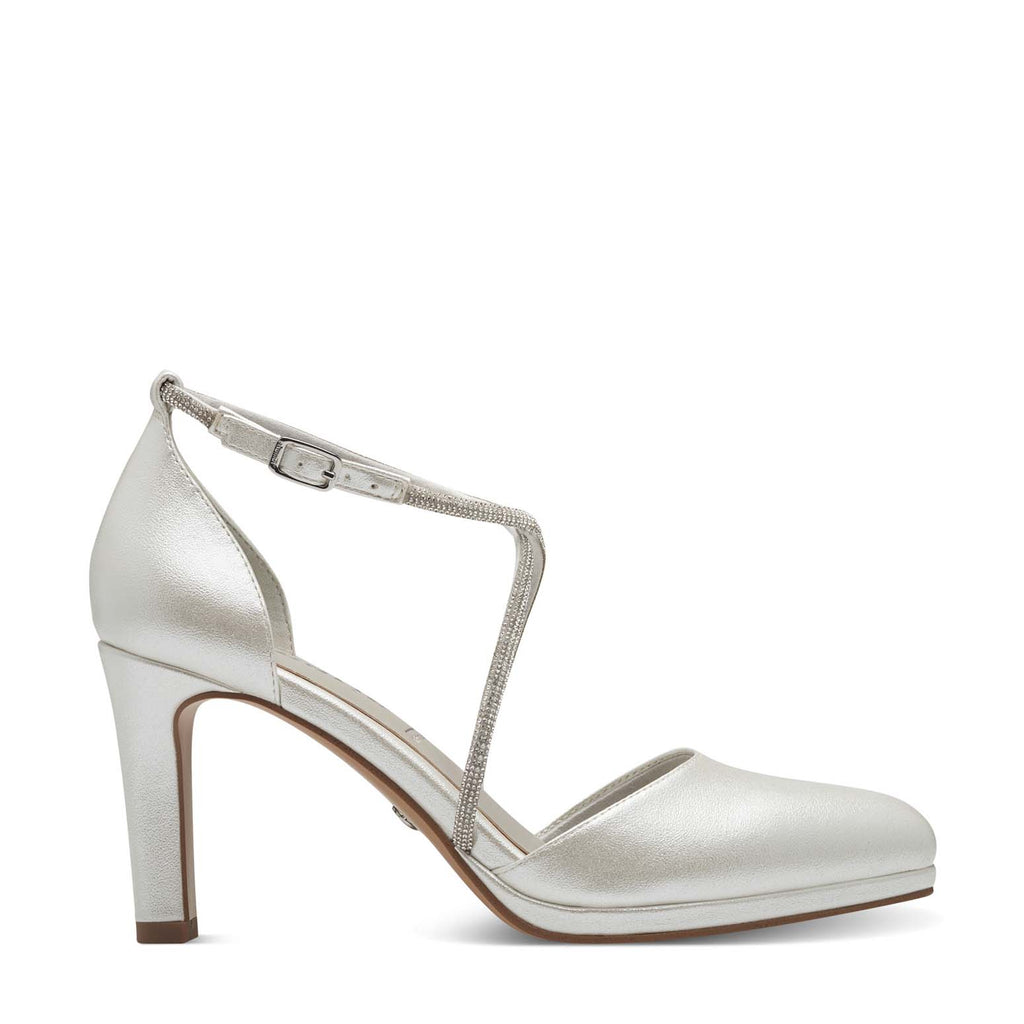 Tamaris Occasion Strappy Shoe Ivory