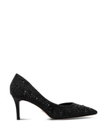 Tamaris Occasion Court Shoe Black Glam