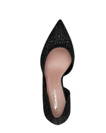 Tamaris Occasion Court Shoe Black Glam