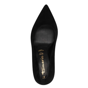 Tamaris Classic Stiletto Court Shoe Black