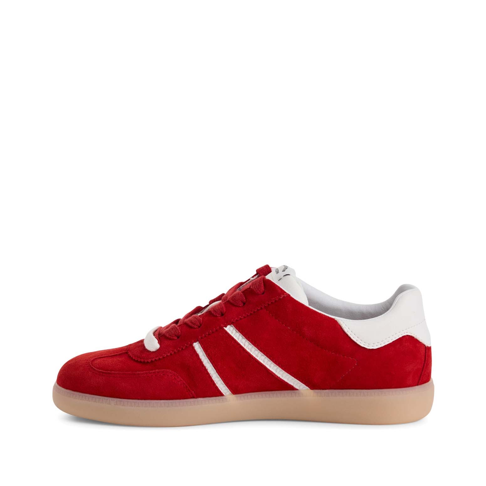 Tamaris Laced Trainer Red Comb