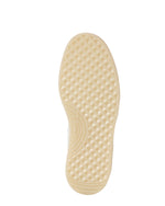 Tamaris Leather Laced Trainer White Light Gold