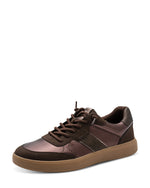 Tamaris Laced Trainer Mocca Metallic