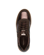 Tamaris Laced Trainer Mocca Metallic