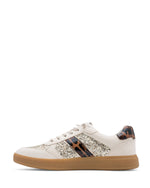 Tamaris Laced Trainer Ivory Glam