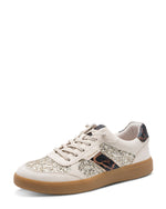 Tamaris Laced Trainer Ivory Glam