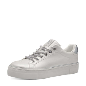 Tamaris Casual Trainer White Pearl