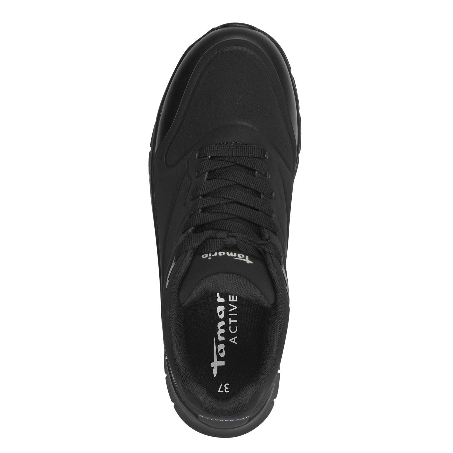 Tamaris Fabric Trainer Black Uni