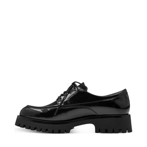 Tamaris Laced Chunky Brogue Black