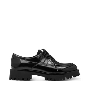 Tamaris Laced Chunky Brogue Black