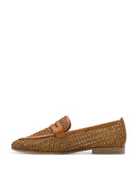 Tamaris Weave Loafer Cognac
