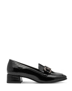 Tamaris Classic Shoe with Buckle Black Patent