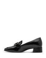 Tamaris Classic Shoe with Buckle Black Patent