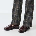 Tamaris Classic Buckle Loafer Merlot