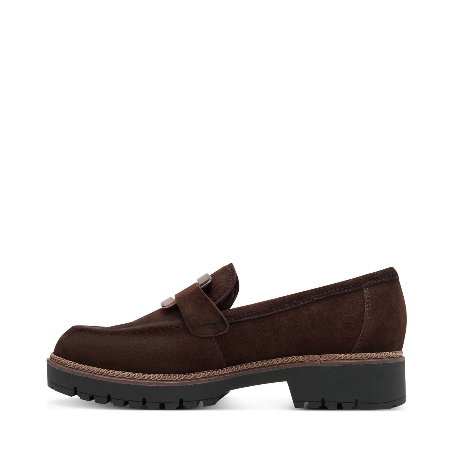 Tamaris Classic Buckle Loafer Mocca