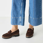 Tamaris Classic Buckle Loafer Mocca