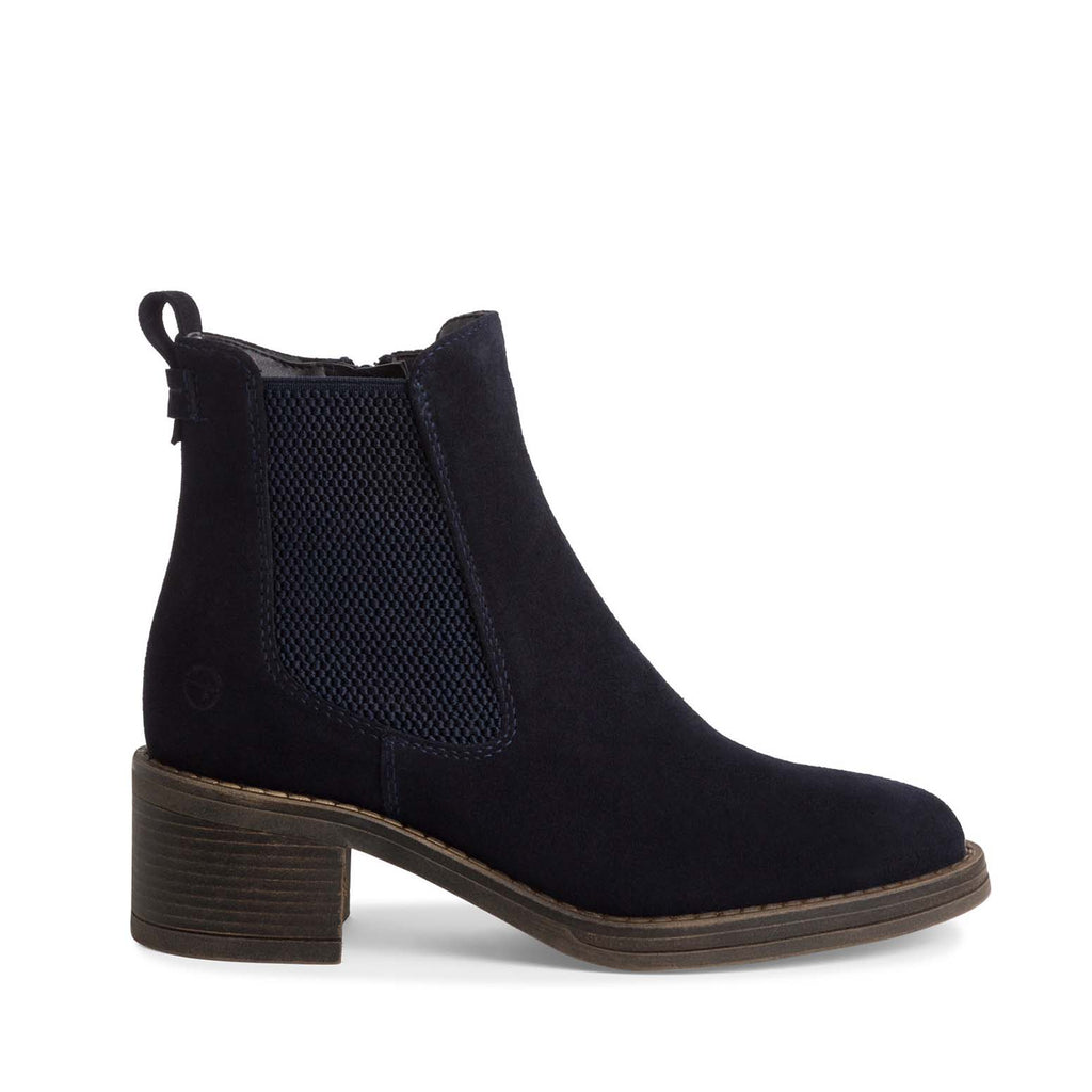 Tamaris Classic Chelsea Ankle Boot Navy