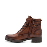 Tamaris Laced Ankle Boot Cognac