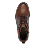 Tamaris Laced Ankle Boot Cognac