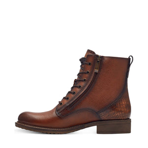 Tamaris Classic Laced Boot Cognac