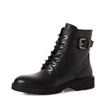 Tamaris Laced Buckle Boot Black