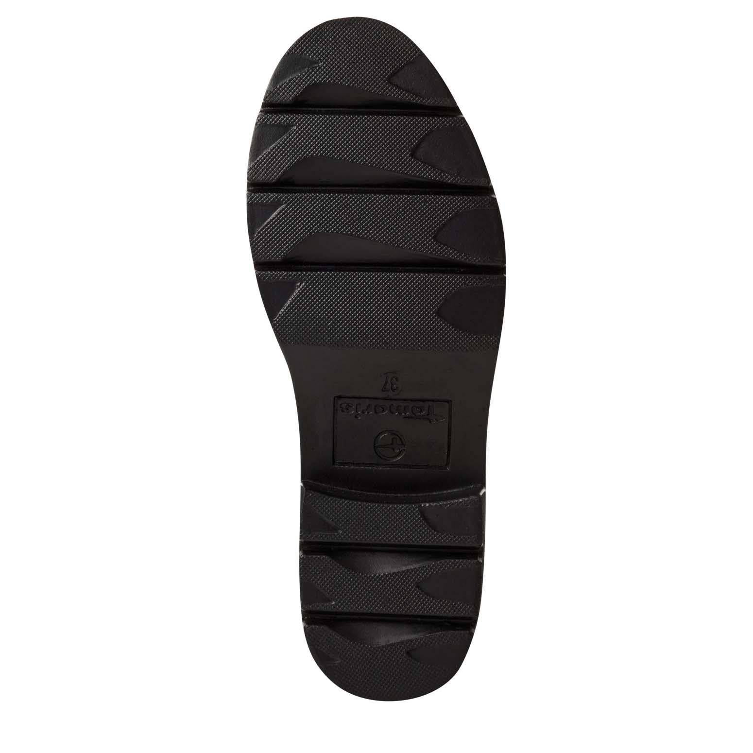 Tamaris Laced Buckle Boot Black