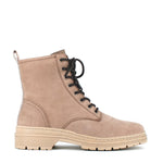 Tamaris Laced Ankle Boot Taupe