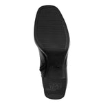 Tamaris Leather Platform Ankle Boot Black