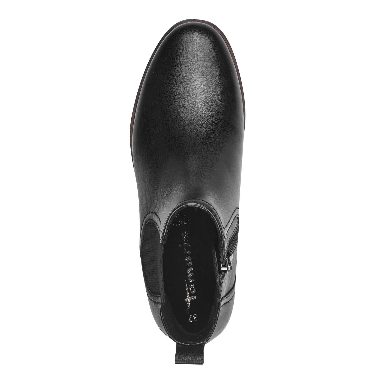 Tamaris Low Chelsea Boot Black