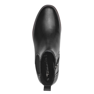 Tamaris Low Chelsea Boot Black