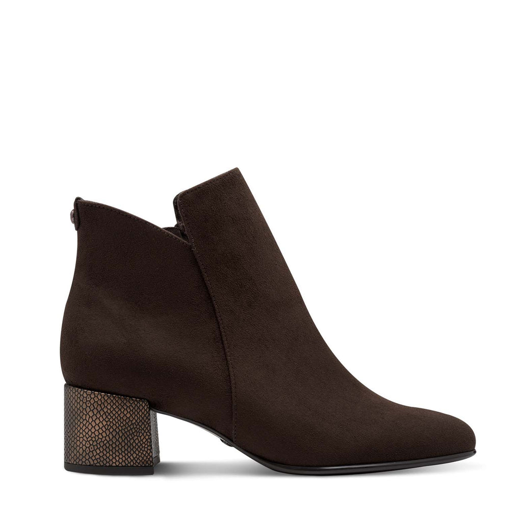 Tamaris Classic Ankle Boot Mocca Comb