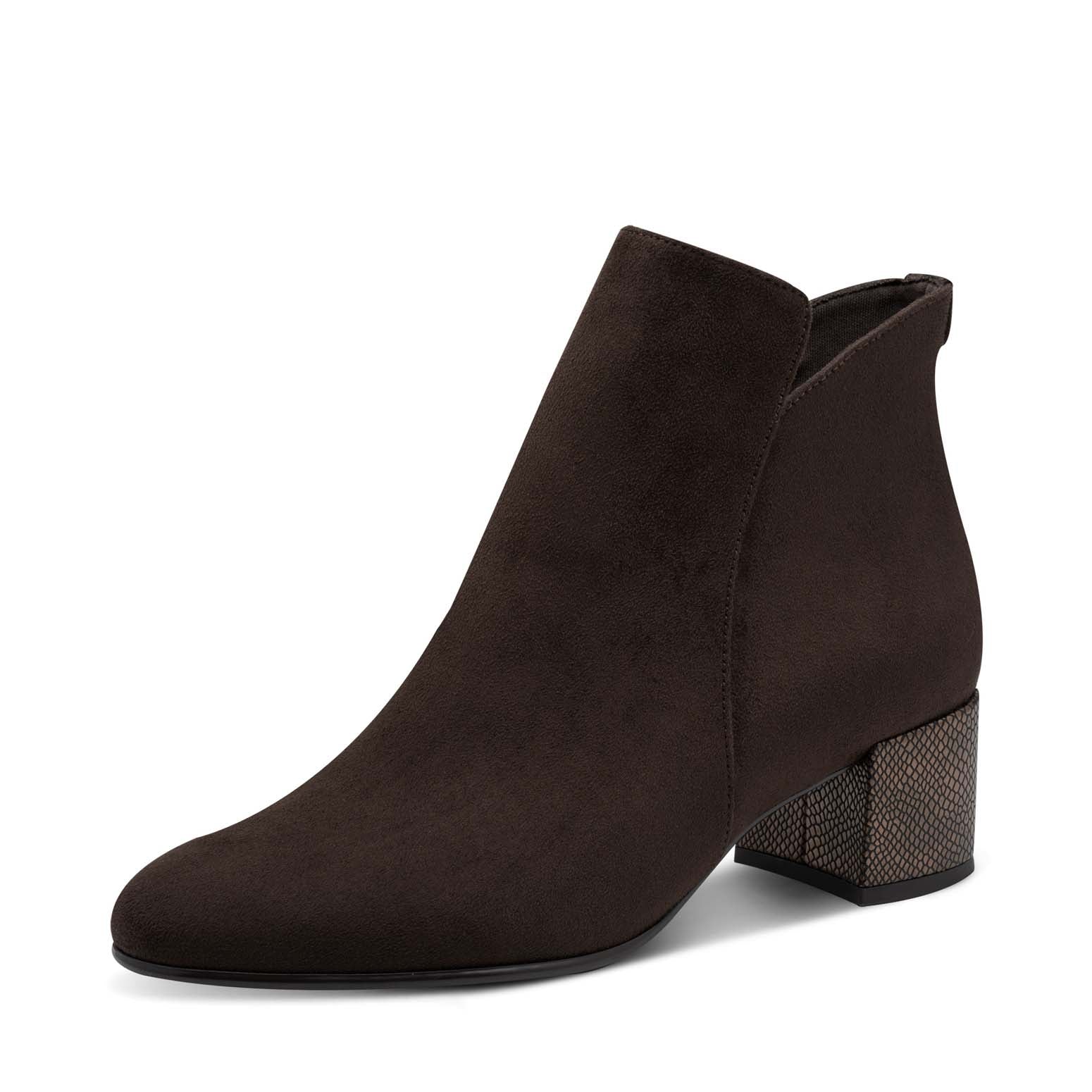 Tamaris Classic Ankle Boot Mocca Comb