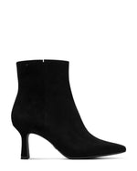 Tamaris Dressy Suede Ankle Boot Black